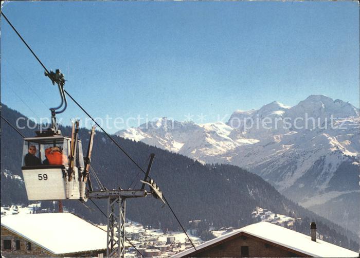 Seilbahn Savoleyres Verbier Massif des Combins
