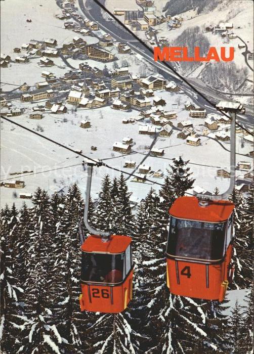 Seilbahn Einseilumlaufbahn Mellau im Bregenzerwald