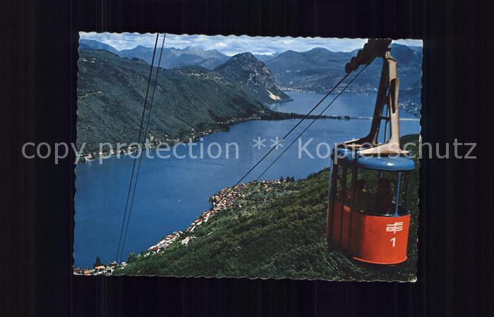 Seilbahn Serpiano Lago di Lugano San Salvatore