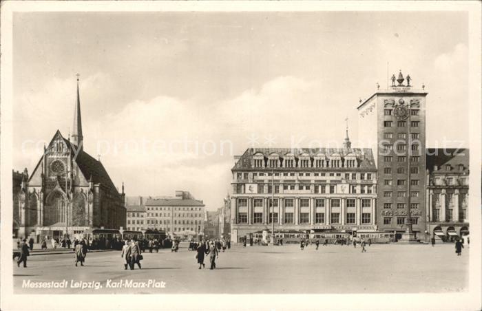 LEIPZIG Sachsen Karl-Marx-Platz