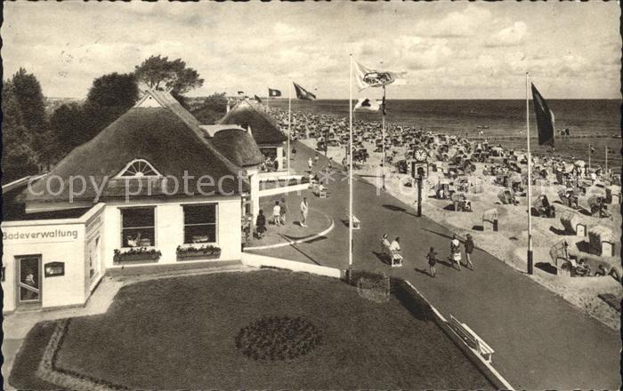 Dahme Ostseebad Promenade Strand