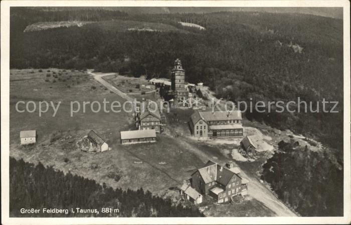 Grosser Feldberg Taunus 5Fliegeraufnahme