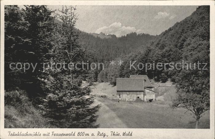 Frauenwald Thueringen Traenkbachmuehle
