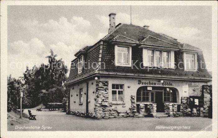 Syrau Vogtland Drachenhoehle Hoehleneingangshaus