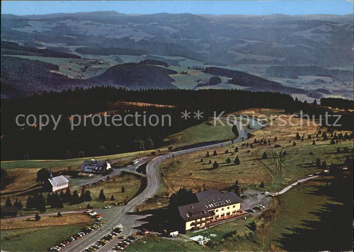 Kandel Waldkirch Breisgau Berghotel Kandel Fliegeraufnahme