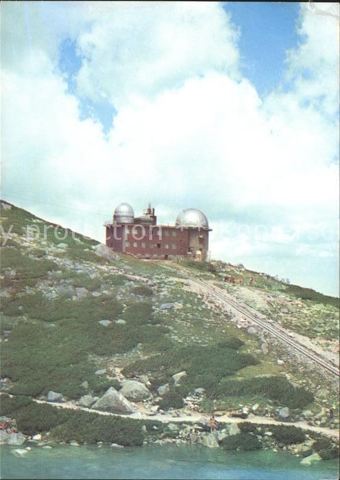 Vysoke Tatry Hohe Tatra Astronomicky ustav SAV Skalnatom plese