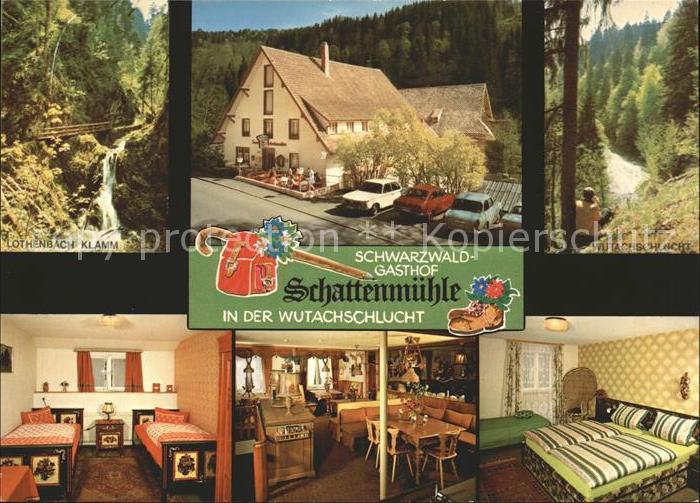 Goeschweiler Schwarzwaldgasthof Schattenmuehle Wutachschlucht