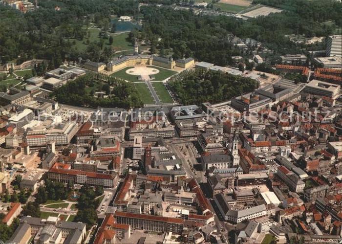 Karlsruhe Fliegeraufnahme