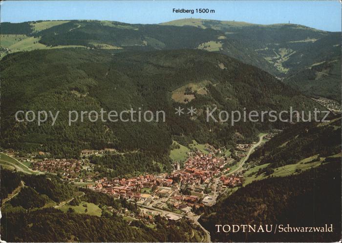 Todtnau Schwarzwald BW Fliegeraufnahme Feldberg