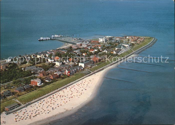 Wittduen Nordseebad Amrum Fliegeraufnahme