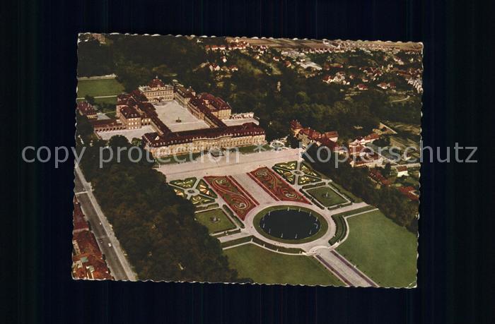 Ludwigsburg Schloss Ludwigsburg Gartenschau Bluehendes Barock Fliegeraufnahme