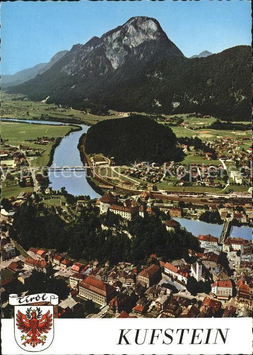 Kufstein Tirol Festung Heimatmuseum-Heldenorgel Pendling Fliegeraufnahme