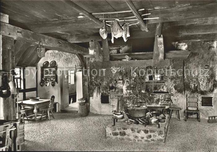 Celle Niedersachsen Bomann-Museum Flett Bauernhaus Herdstelle