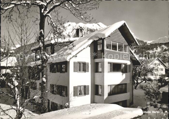 Oberstdorf Fremdenheim Leo Berktold