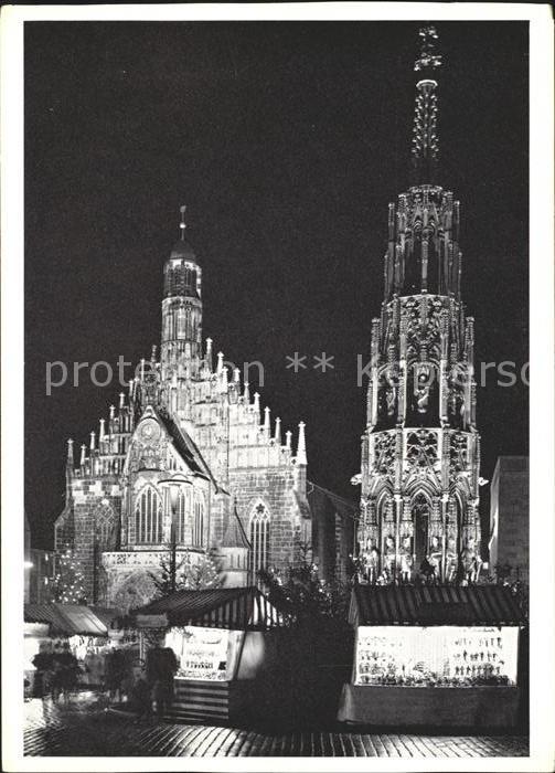 NueRNBERG  CITY Christkindlesmarkt Bildkalender Sonnige Heimat