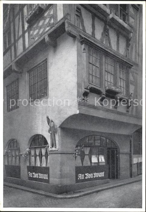 Strasbourg Namur Grill-Room Cathedrale Au Bon Vivant