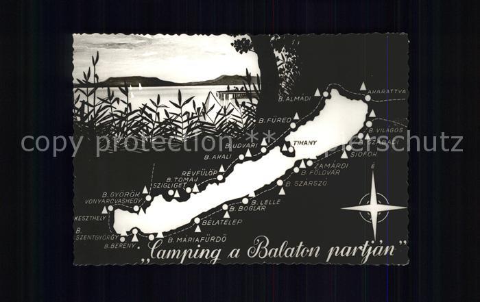 Balaton Plattensee Camping Belatelep Szigliget B. Lelle Zamardi Tihany