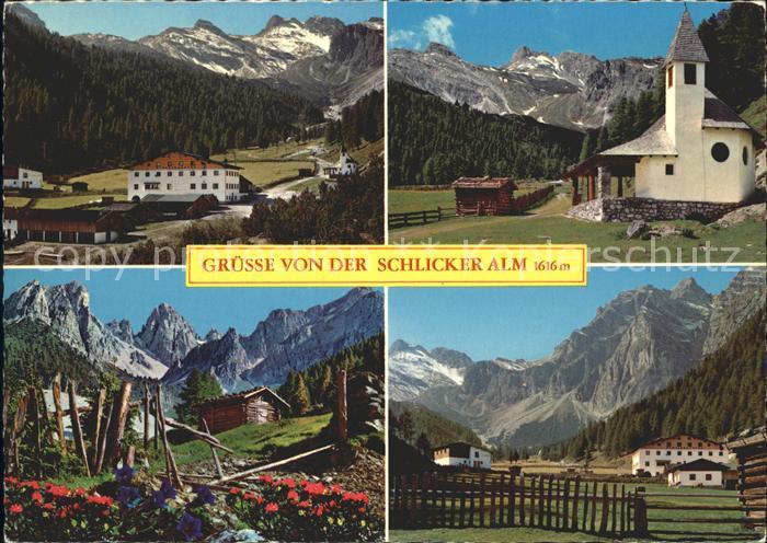 Fulpmes Tirol Schlicker-Alm Stubaital
