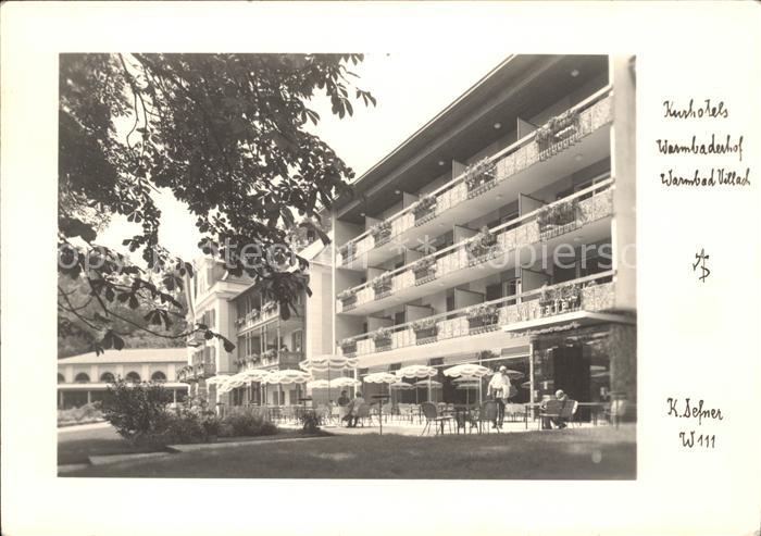 Warmbad Villach Kurhotel Warmbaderhof