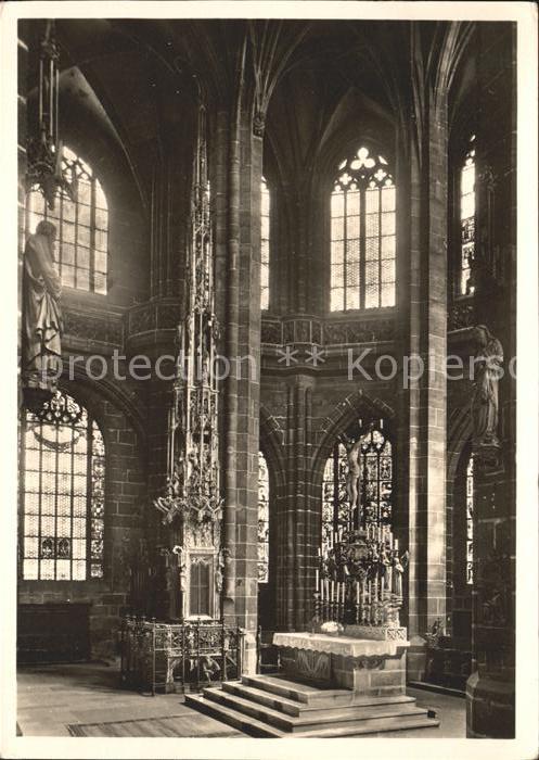 NueRNBERG  CITY St. Lorenzkirche Sakramenthaeuschen Adam Kraft