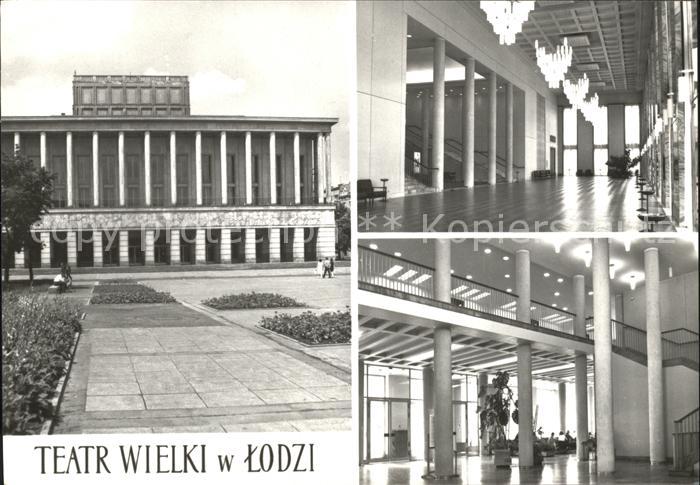 Litzmannstadt Lodz Teatr Wielki Foyer Hall