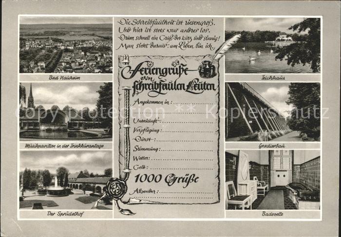 Bad Nauheim Musikpavillon Trinkkuranlage Sprudelhof Teichhaus Gradierbad