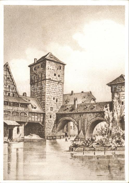 NueRNBERG  CITY Henkersteg Mendelsohn-Verlag-Nr. 7