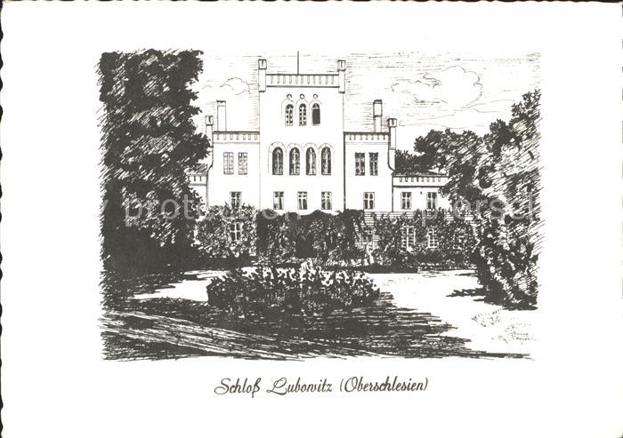 Lubowitz Lubowice Schloss Lubowitz Spendenkarte