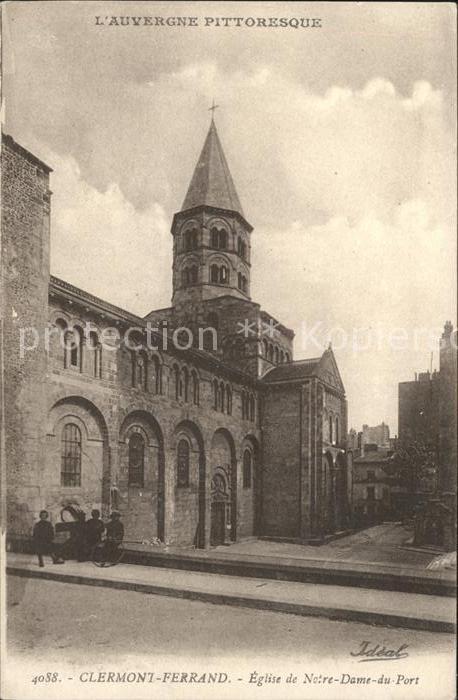 Clermont Ferrand Puy de Dome Eglise de Notre Dame du Port