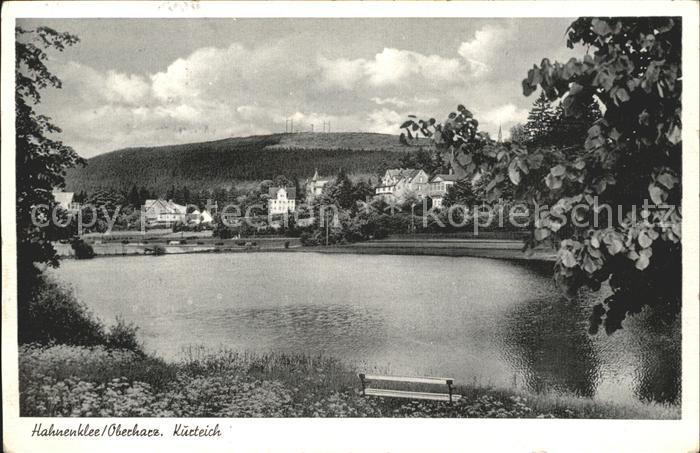 Hahnenklee-Bockswiese Harz Kurteich