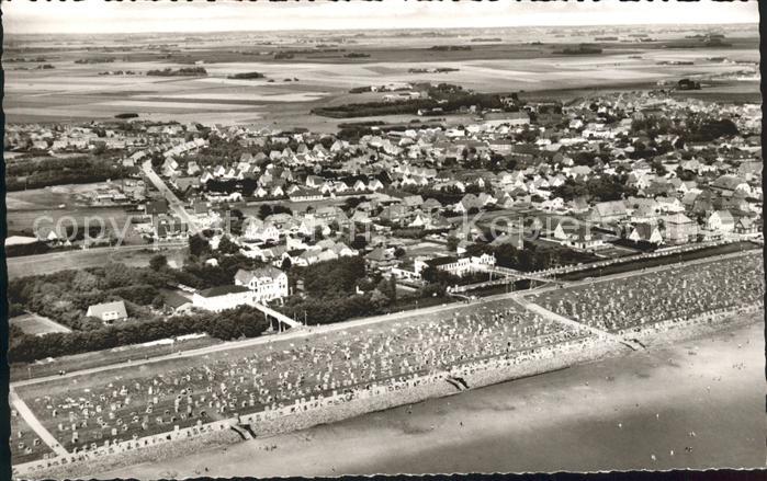 Buesum Nordseebad Fliegeraufnahme