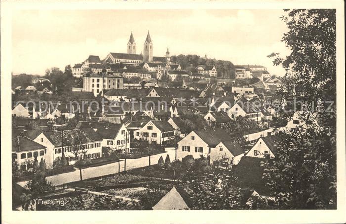 Freising Oberbayern mit Domberg