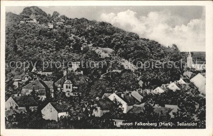 Falkenberg Mark Teilansicht Luftkurort