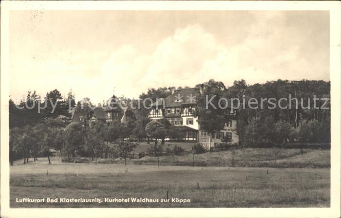 Bad Klosterlausnitz Kurhotel Waldhaus zur Koeppe