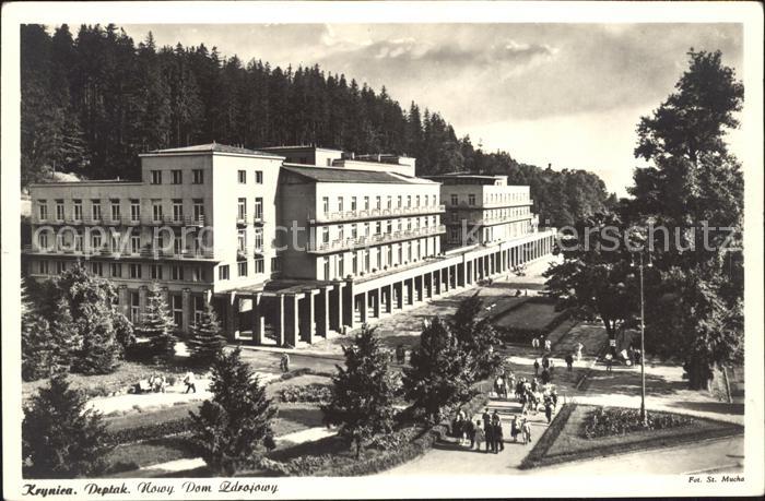 Krynica Morska Ostseebad Ostpreussen Deptak Nowy Dom Zdrojowy