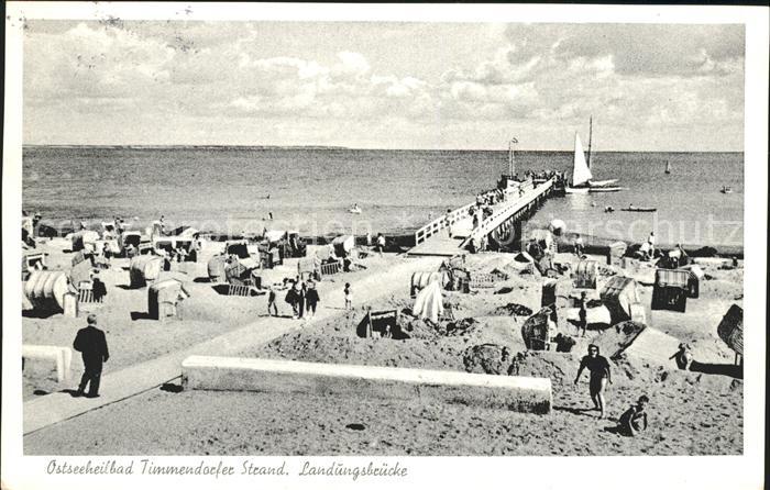 Timmendorfer Strand Landungsbruecke Strand Ostseeheilbad