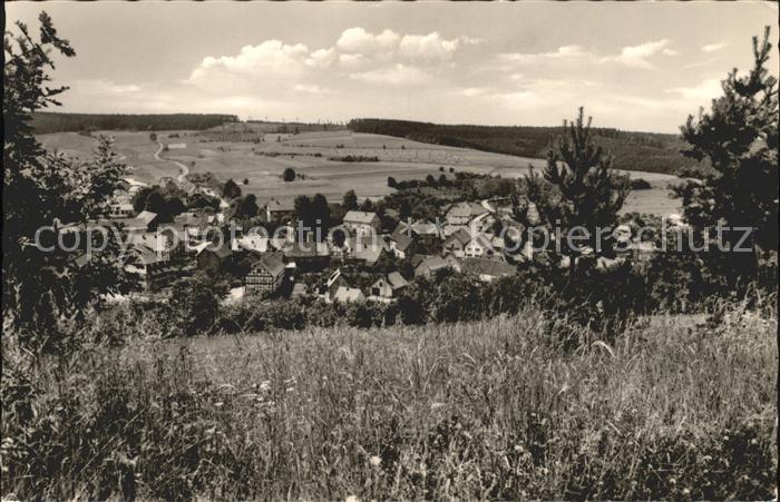 Rengshausen Hessen Panorama Erholungsheim Beisetal
