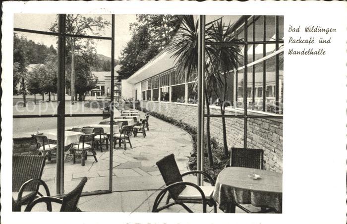 Bad Wildungen Parkcafe und Wandelhalle