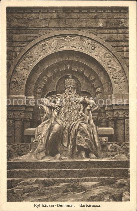 Steinthaleben Kyffhaeuser Denkmal Barbarossa