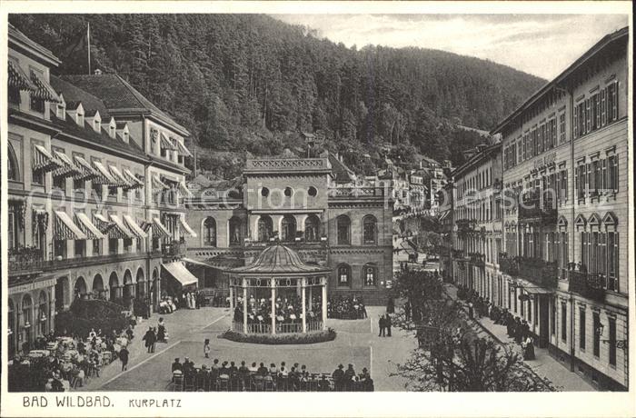 Bad Wildbad Kurplatz Pavillon