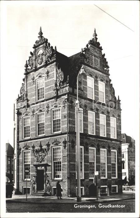 Groningen Goudkantoor Fassade