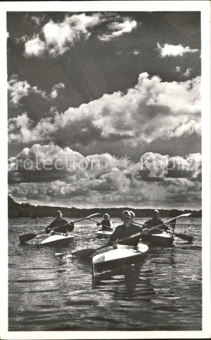 Barmen Wuppertal Kanufahrt DKV Sonne Wolken Wasser