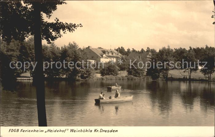 Weinboehla FDGB Ferienheim Heidehof