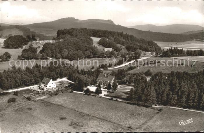 Brilon Hochsauerlandkreis NRW Jugendherberge Fliegeraufnahme
