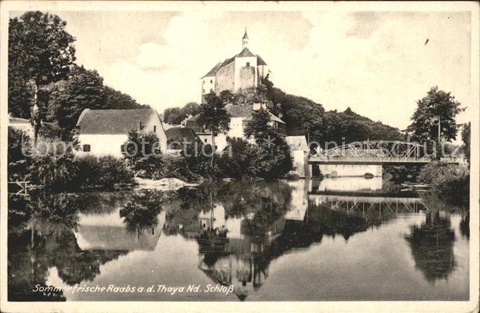 Raabs Thaya Schloss Sommerfrische