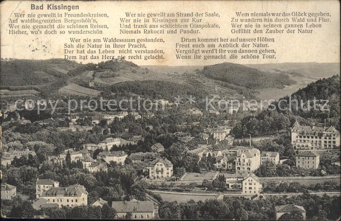 Bad Kissingen Panorama Gedicht