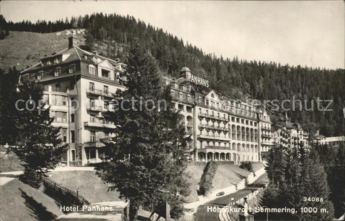 Semmering Niederoesterreich Hotel Panhans Hoehenkurort