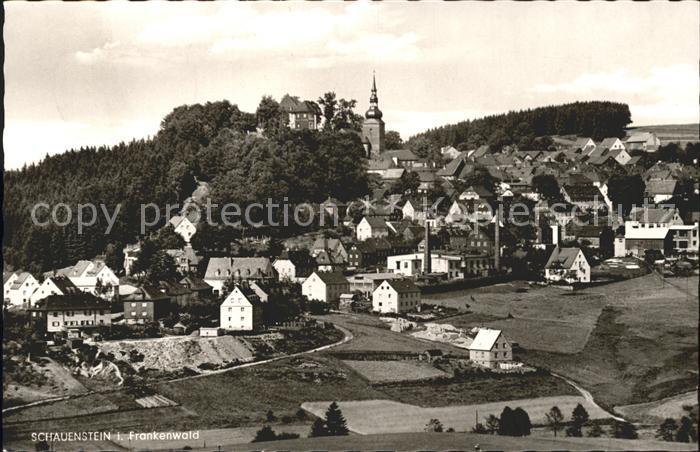Schauenstein Ansicht mit Schloss