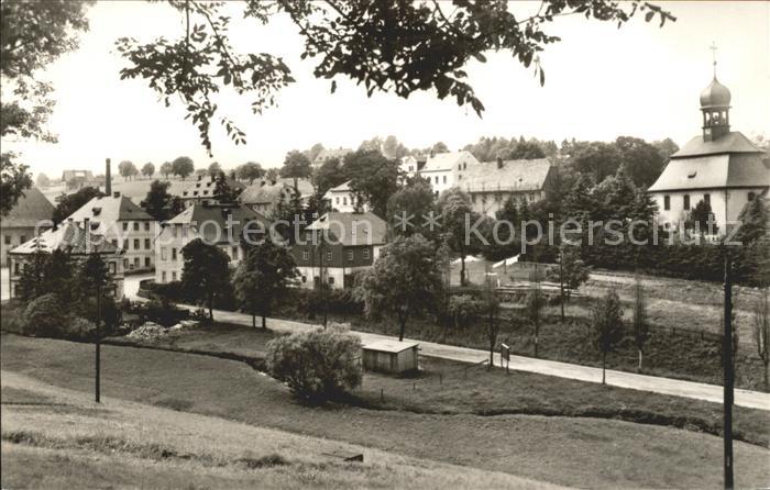 Ruebenau Ortsansicht mit Kirche