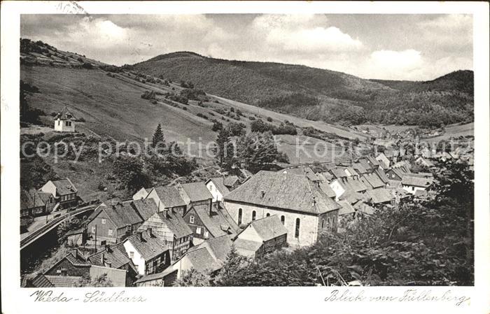 Wieda Blick vom Fuellenberg